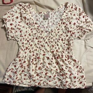 Short Sleeve Floral Shirt